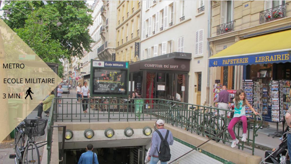 Tour Eiffel/Luxury Apartment N°6 Paris Exterior photo